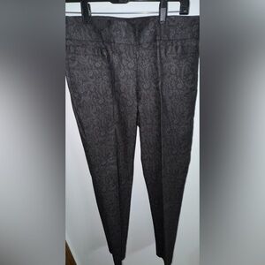 Studio Works Black Paisley Dress Pants